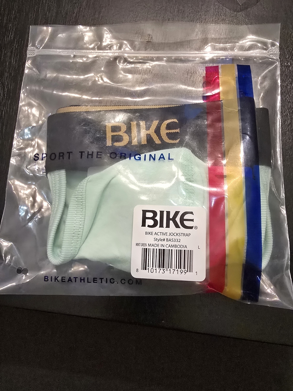 BIKE Mint Green Athletic Jockstrap - Supportive Men’s Underwear
